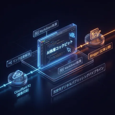 執筆を支えるインフラを自作する。Blogger と AI を統合して記事公開の流れを整える